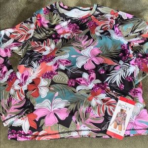 Roxy swim Multicolor Floral Long Sleeve